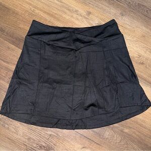 NWOT Black Mini Tennis Skort